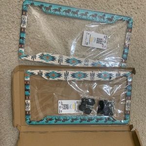 License plate frame brand new